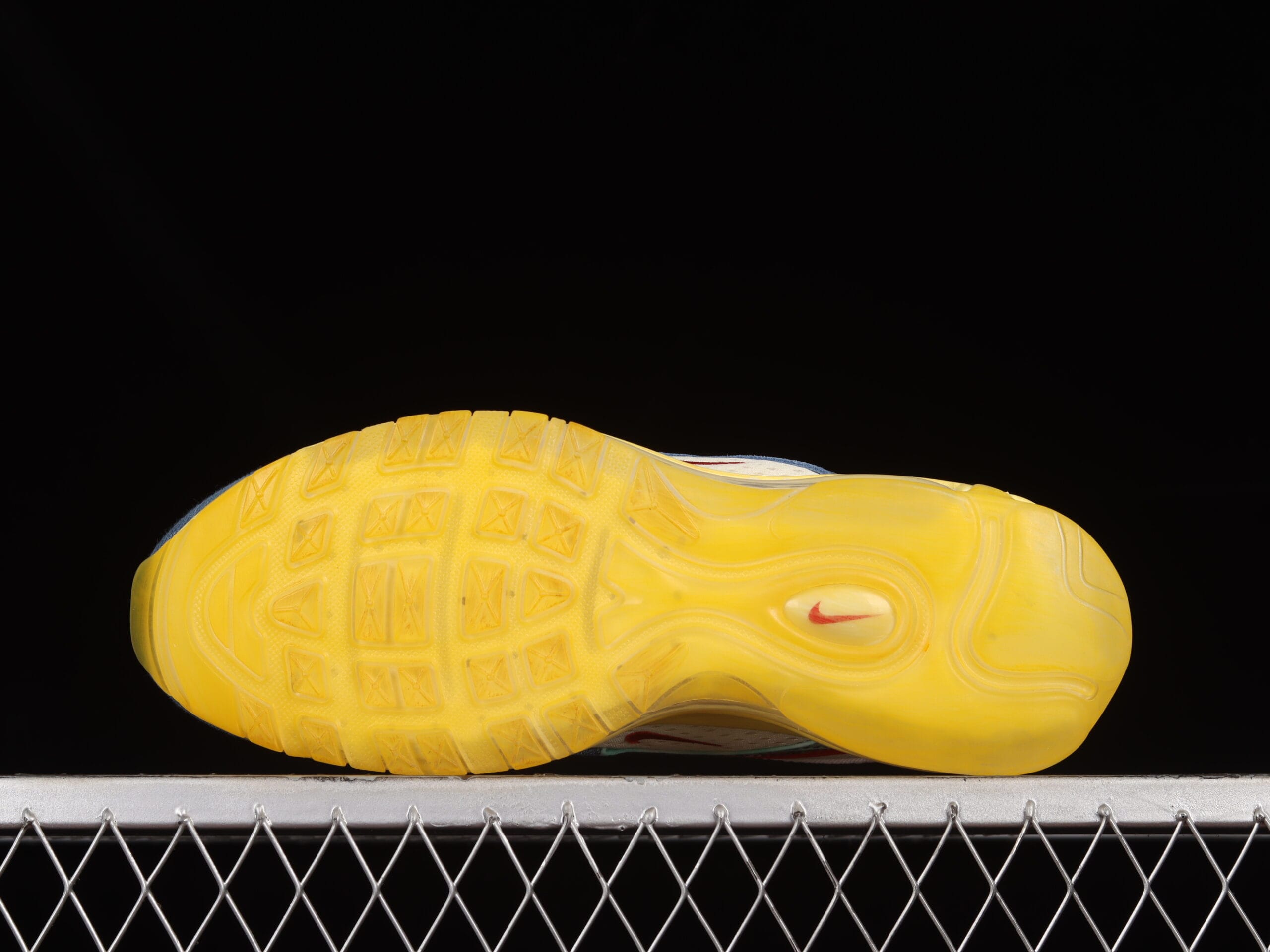 Nike Air Max 97 Coconut Milk Fossil Denim Red