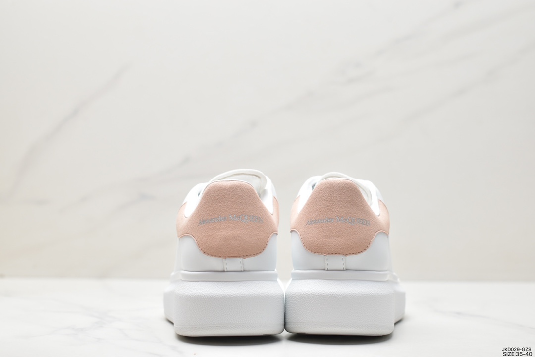 ALEXANDER MCQUEEN OVERSIZED LEATHER SNEAKERS