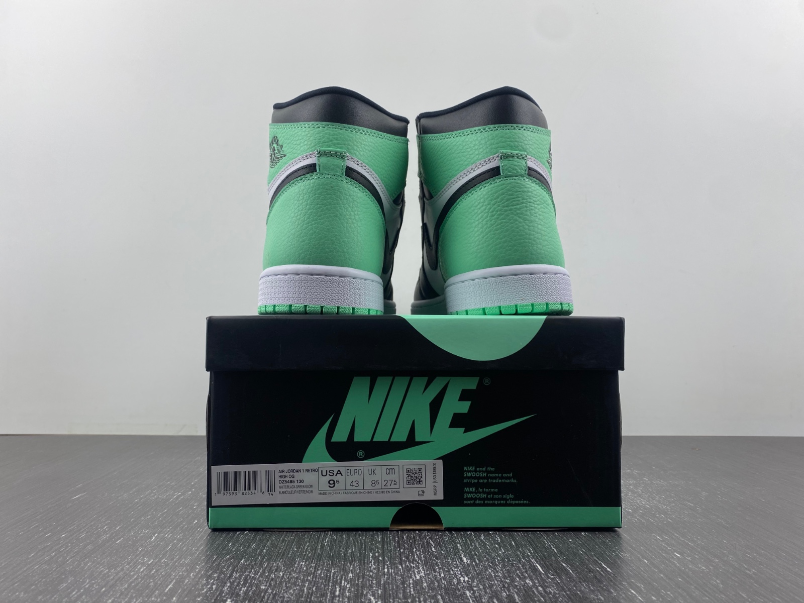 Air Jordan 1 High Green Glow