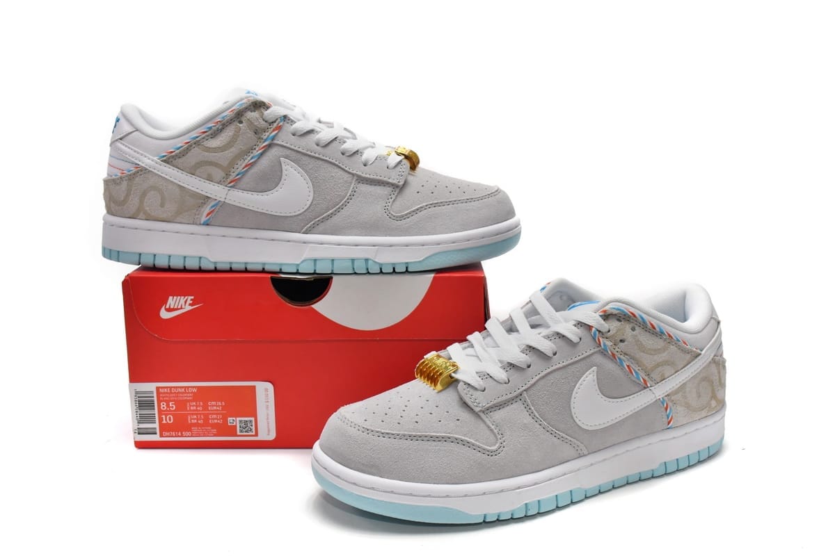 Nike Dunk Low SE Barber Shop Grey
