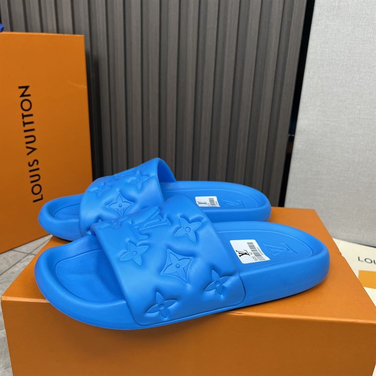 LOUIS VUITTON WATERFRONT MULE BLUE – LVSD042