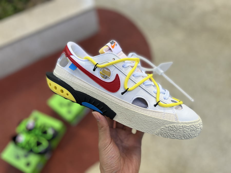 Off-White x Nike Blazer Low White