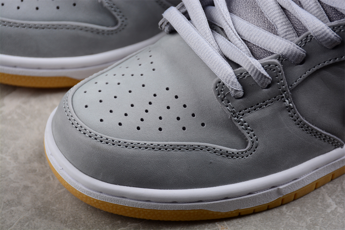 Nike SB Dunk Low Pro ISO Orange Label Wolf Grey Gum