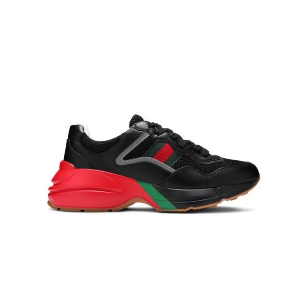 GUCCI RHYTON SNEAKER IN RED BLACK – GCC099