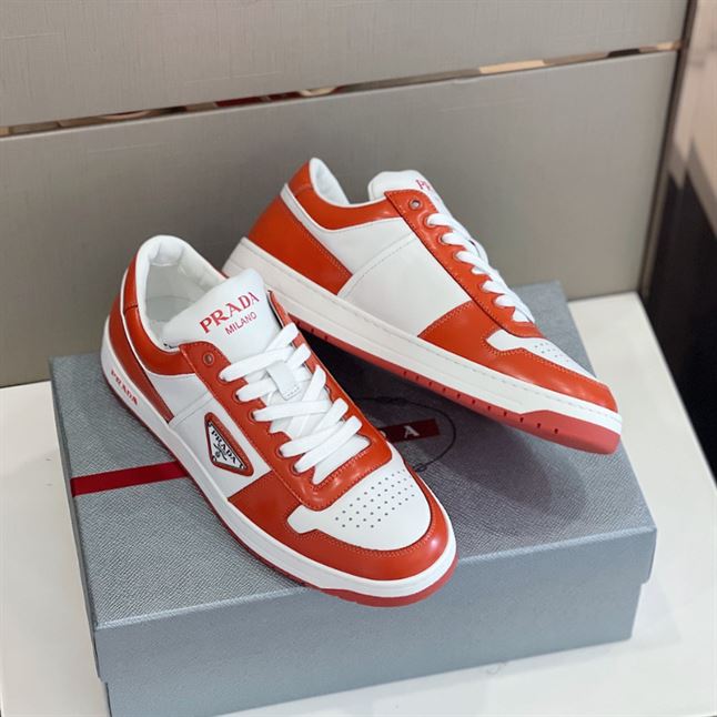 PRADA DOWNTOWN LEATHER SNEAKERS – PRS071
