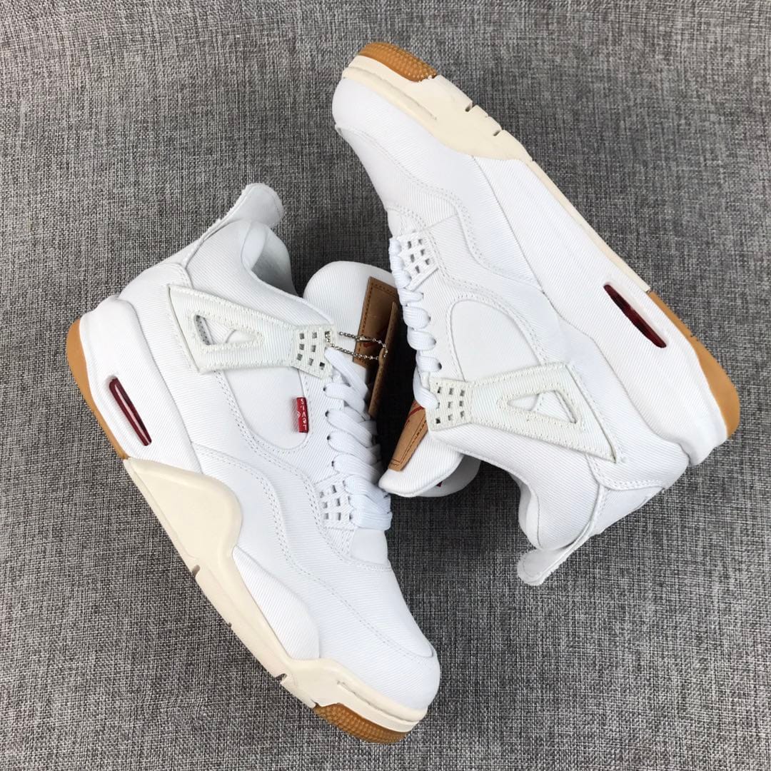 Levi’s x Air Jordan 4 Retro ‘White Denim’