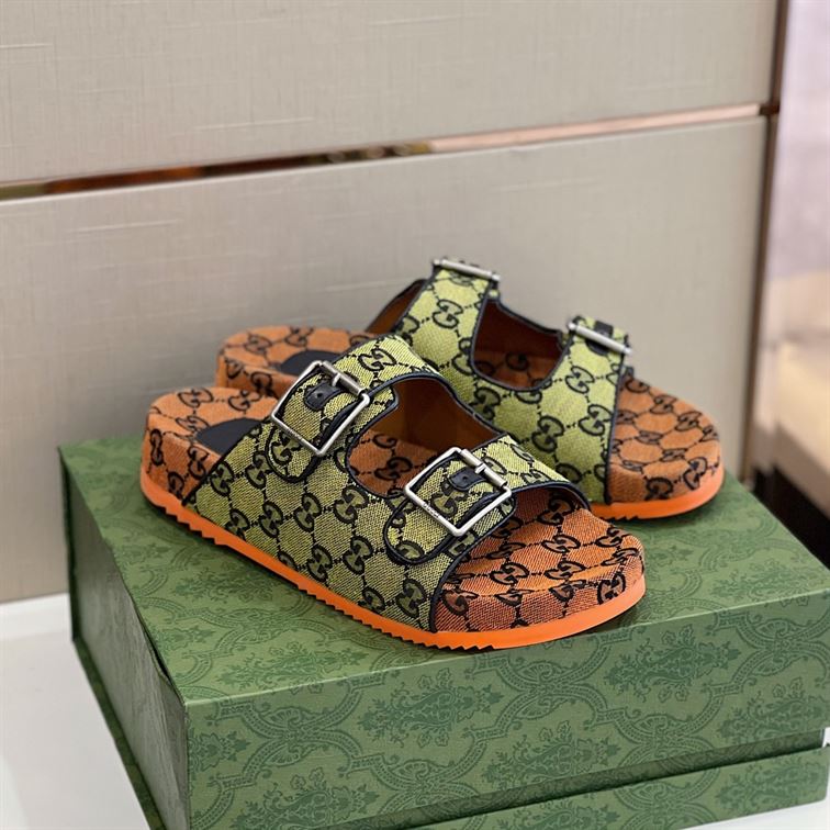 GUCCI MEN’S SLIDE SANDAL WITH STRAPS – GSL032