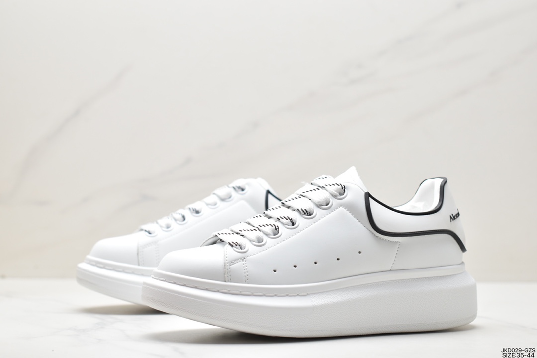ALEXANDER MCQUEEN OVERSIZED LEATHER SNEAKERS