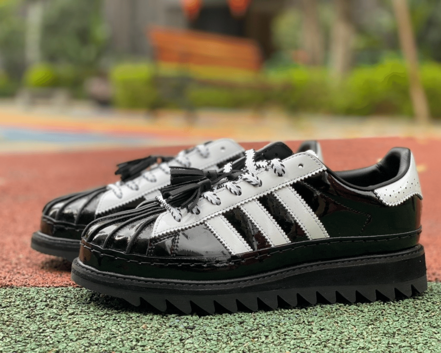 CLOT x adidas originals Superstar Core Black
