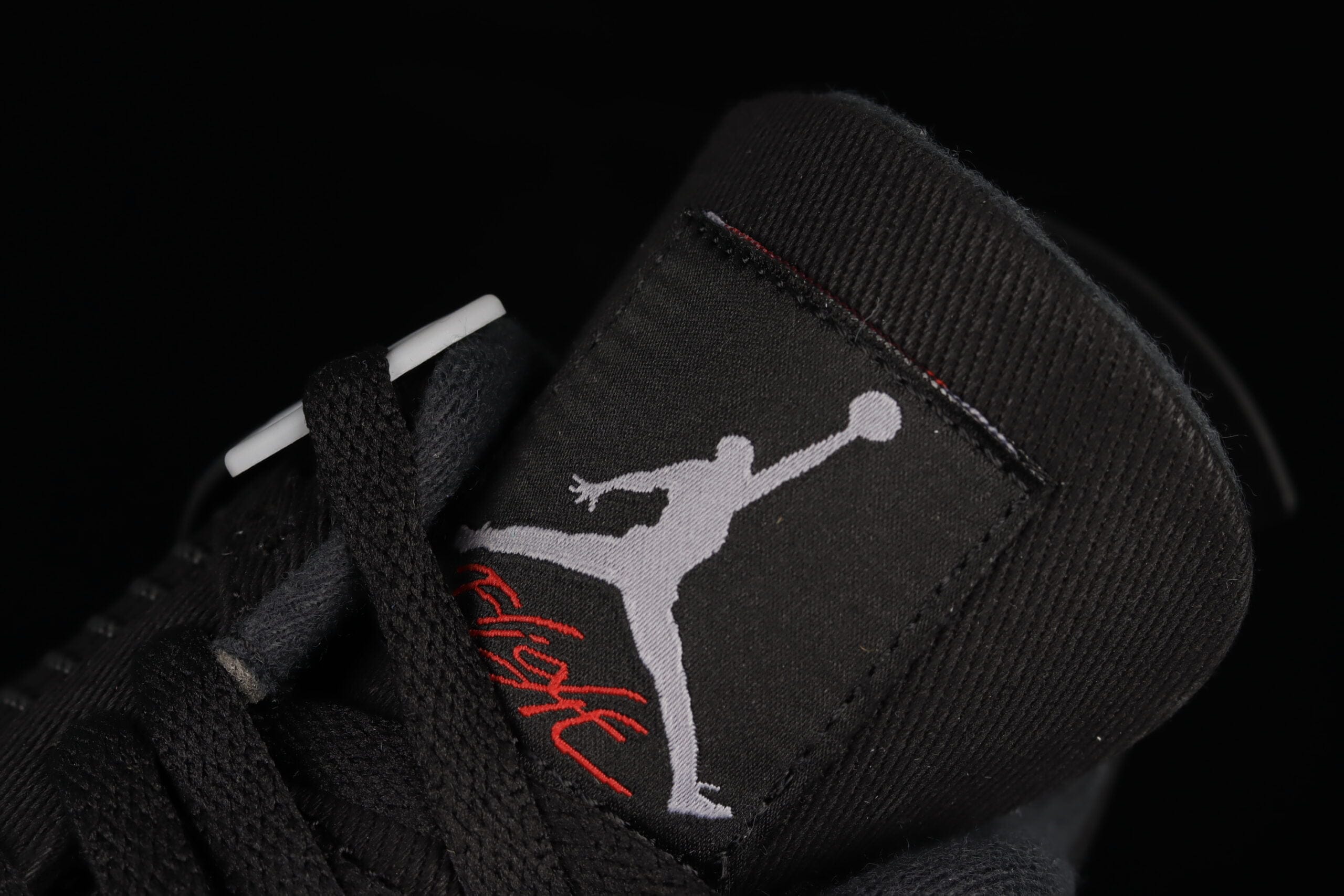 Air Jordan 4 Black Canvas