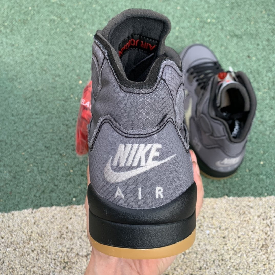 Air Jordan 5 Retro Off-White Black