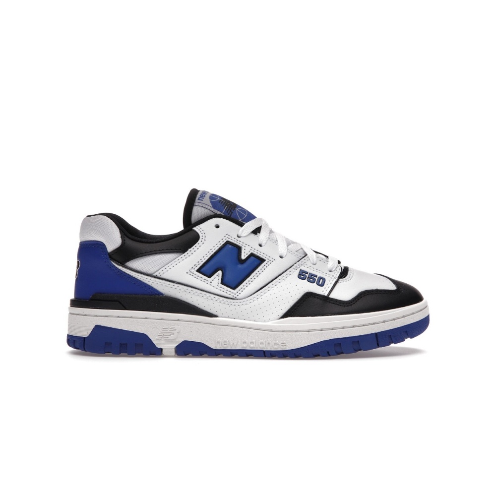New Balance 550, White Royal Black