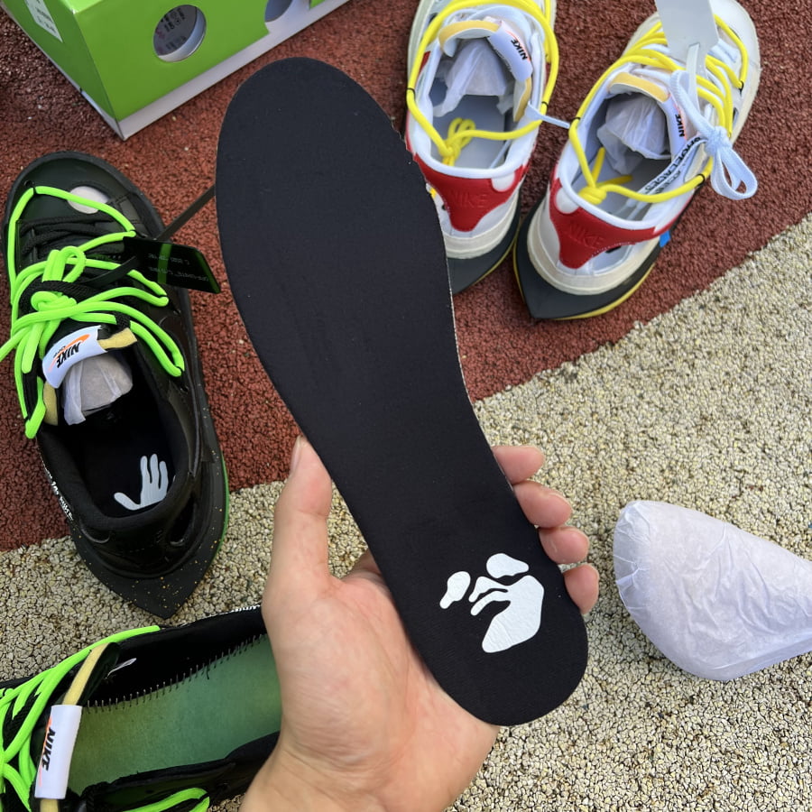 Nike Blazer Low 77 Off-White Electro Green