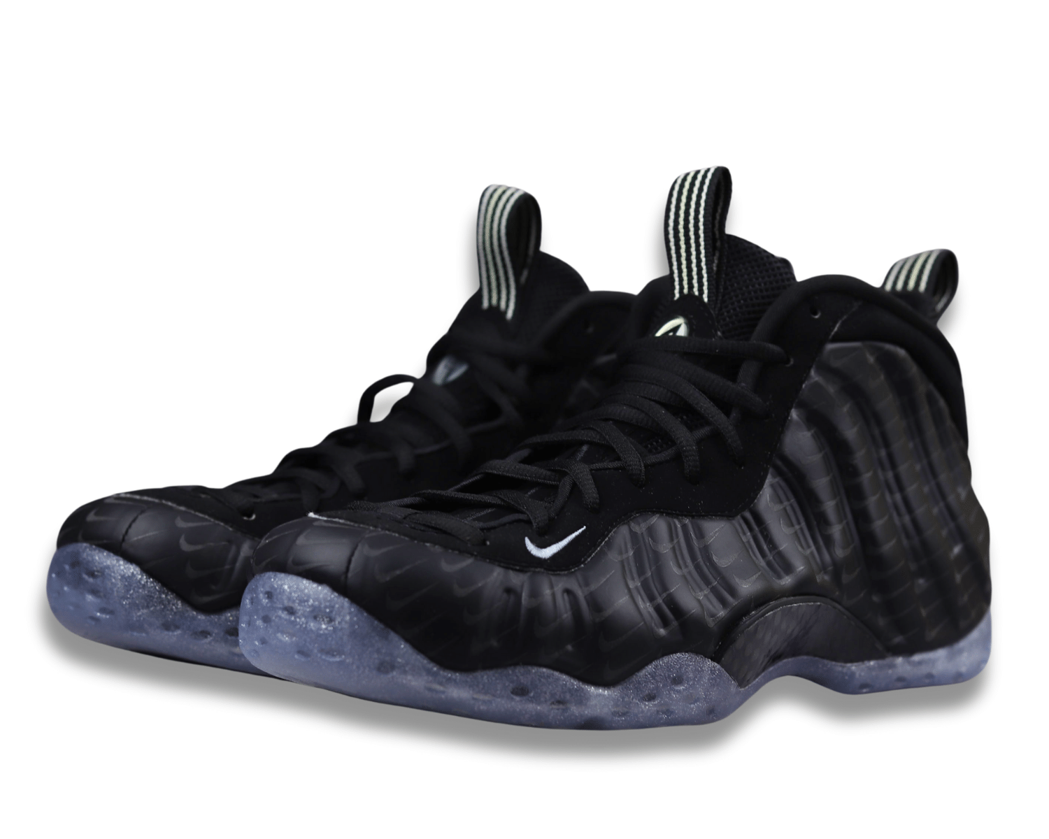 Nike Air Foamposite All-Over Swoosh Black
