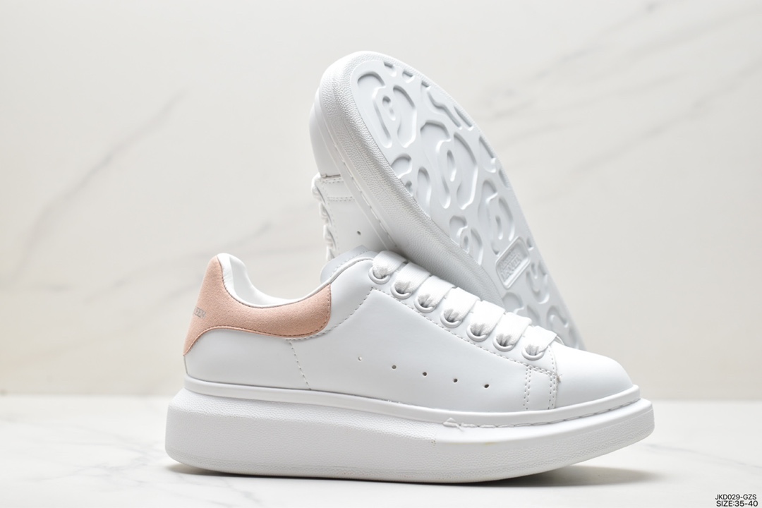 ALEXANDER MCQUEEN OVERSIZED LEATHER SNEAKERS