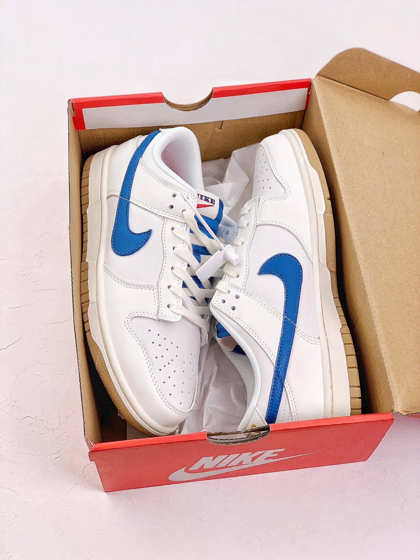 Nike Dunk Low SE Sail Dark Marina Blue