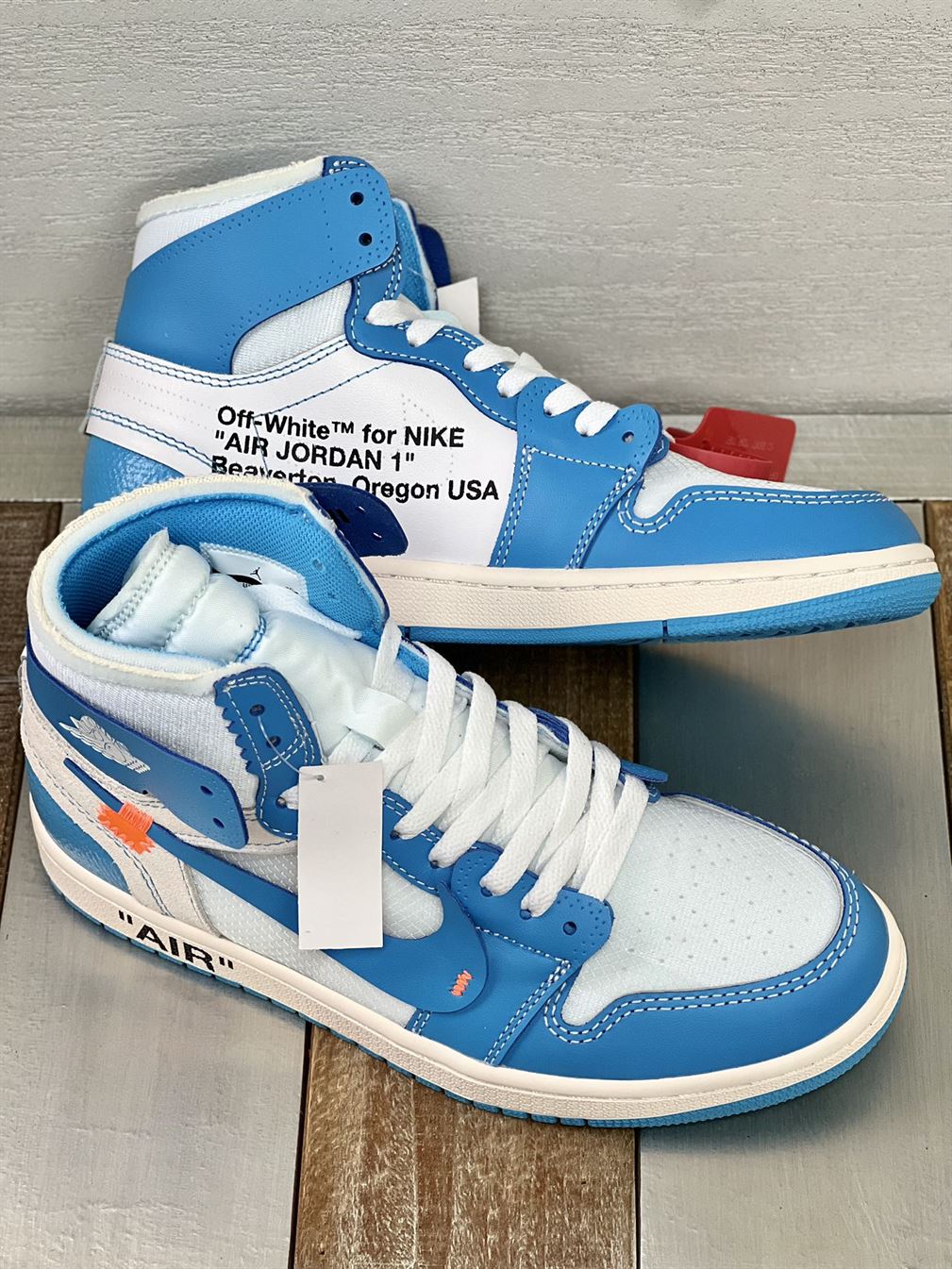 AIR JORDAN 1 RETRO HIGH OFF-WHITE UNIVERSITY BLUE – OFW031