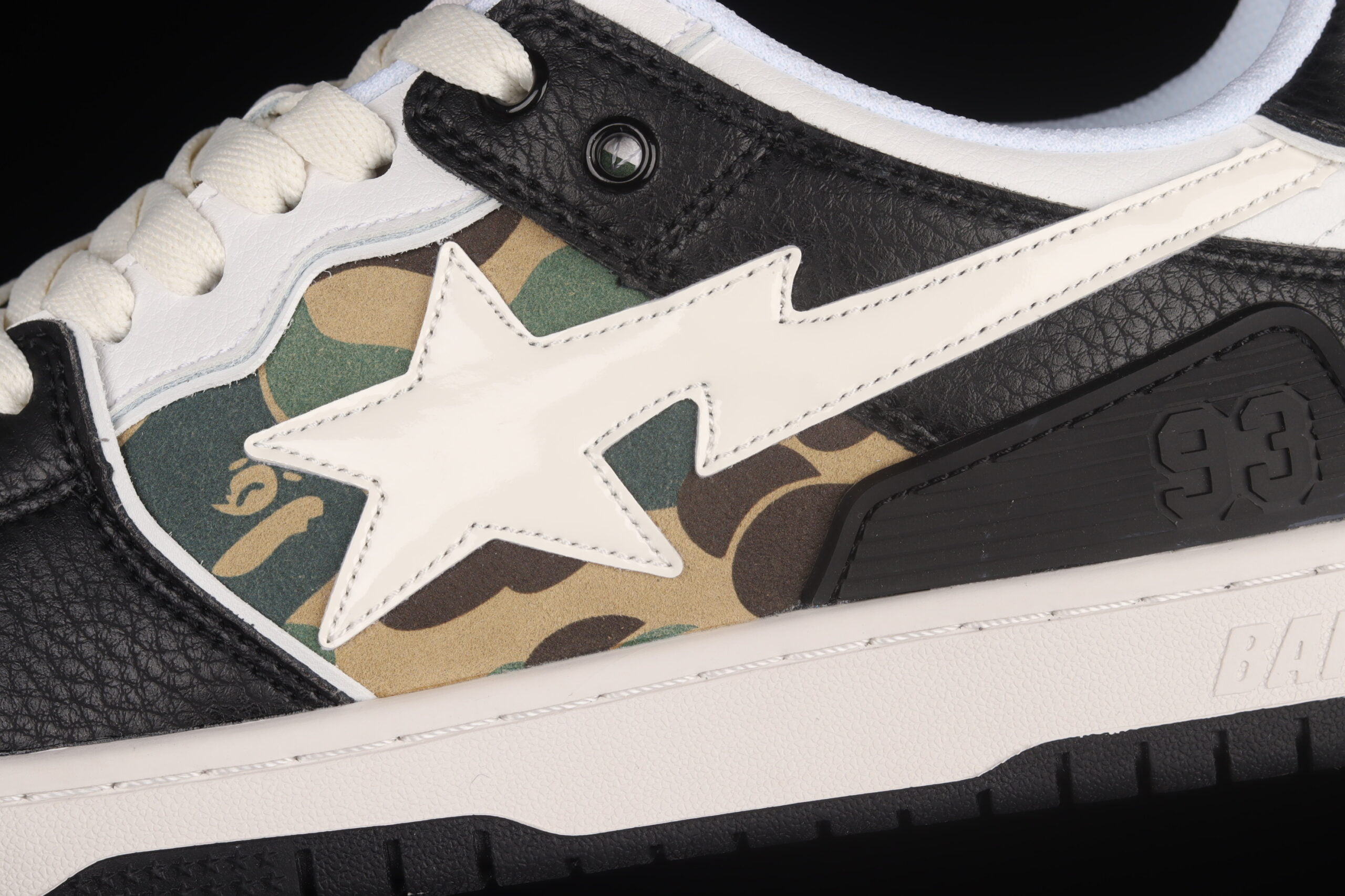 A Bathing Ape Bape SK8 STA Black