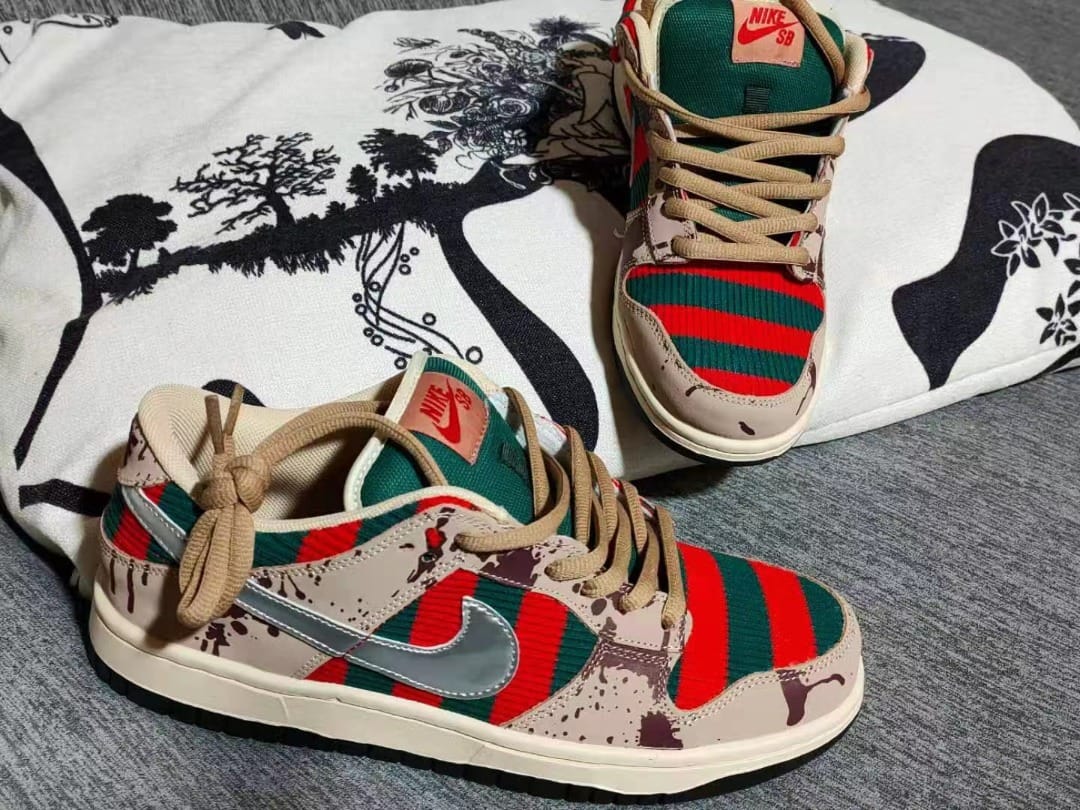 Replica Nike Dunk SB Low Freddy Krueger
