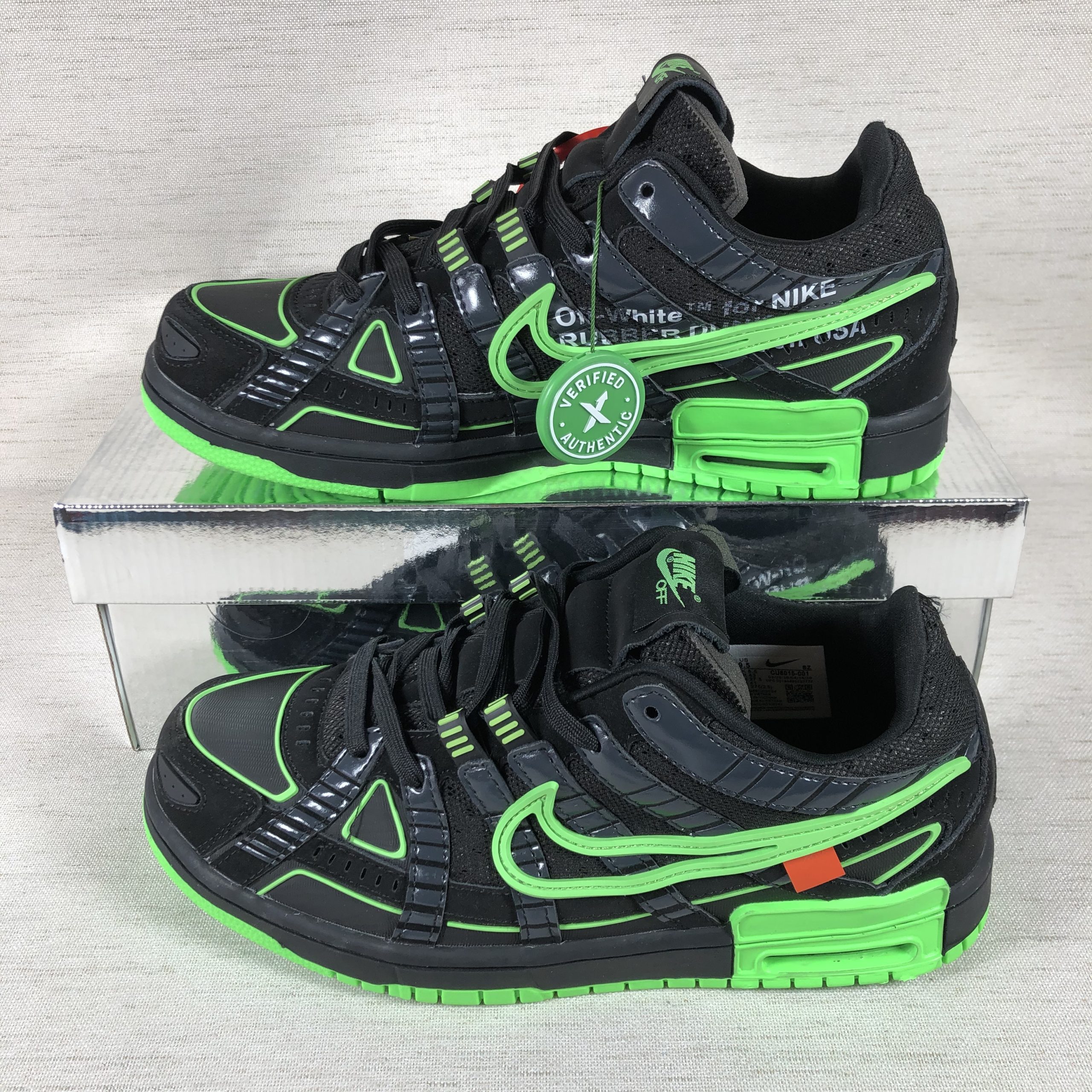 Nike Air Rubber Dunk Off-White Green Strike