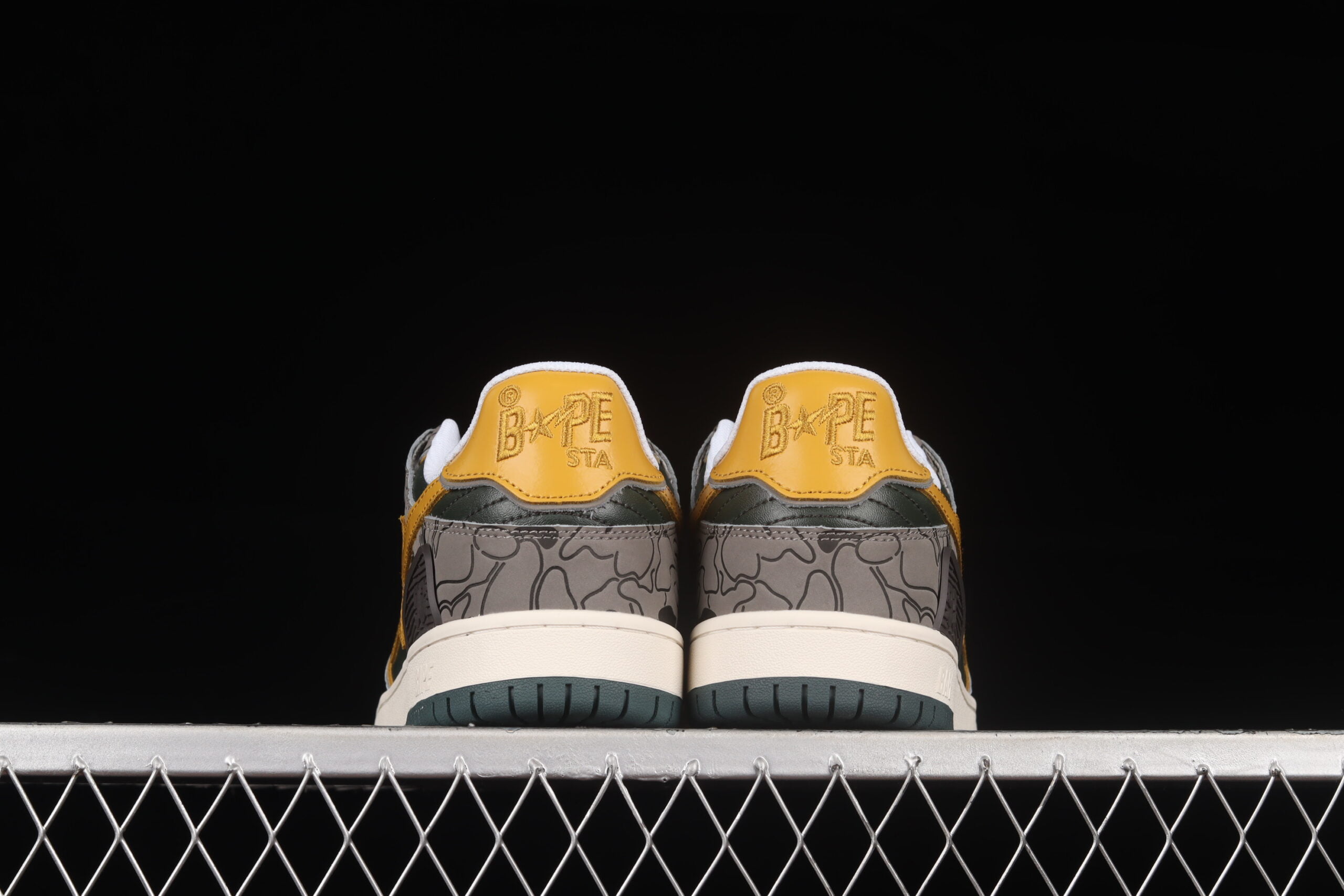 A Bathing Ape Bape SK8 STA Green