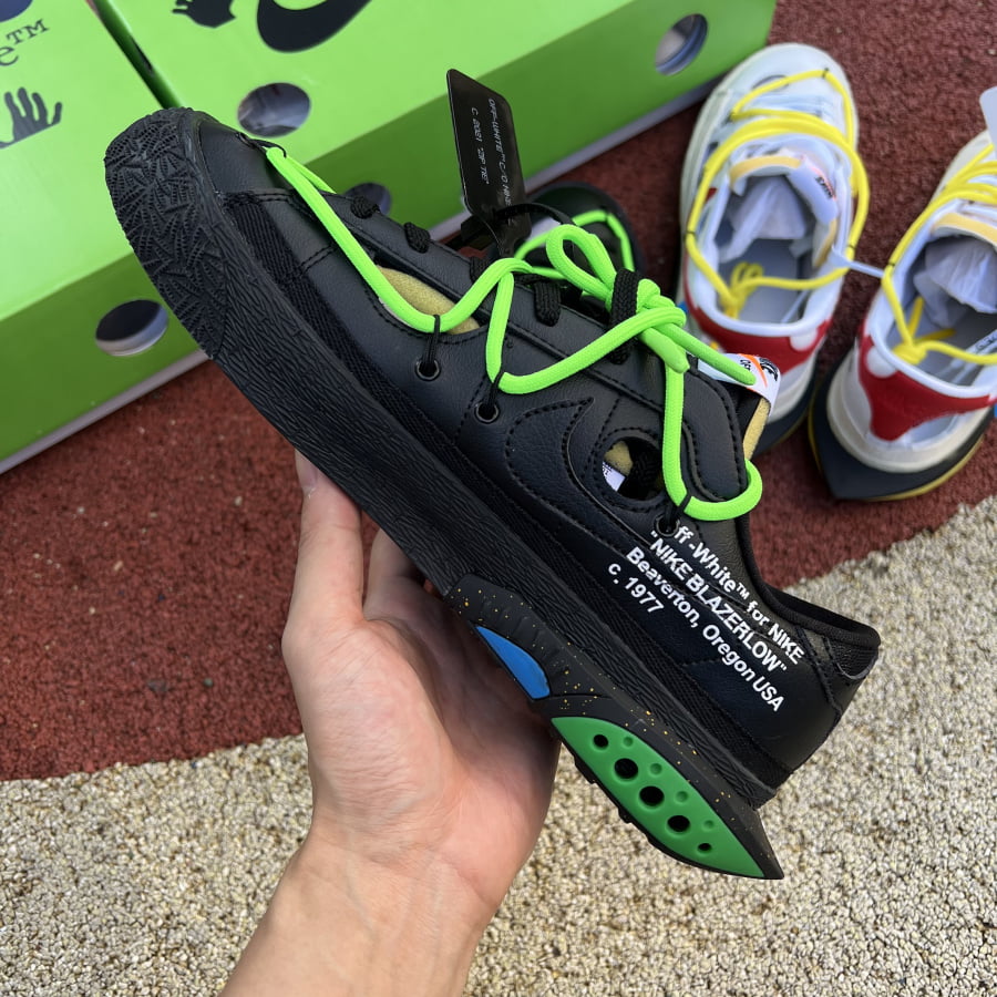 Nike Blazer Low 77 Off-White Electro Green