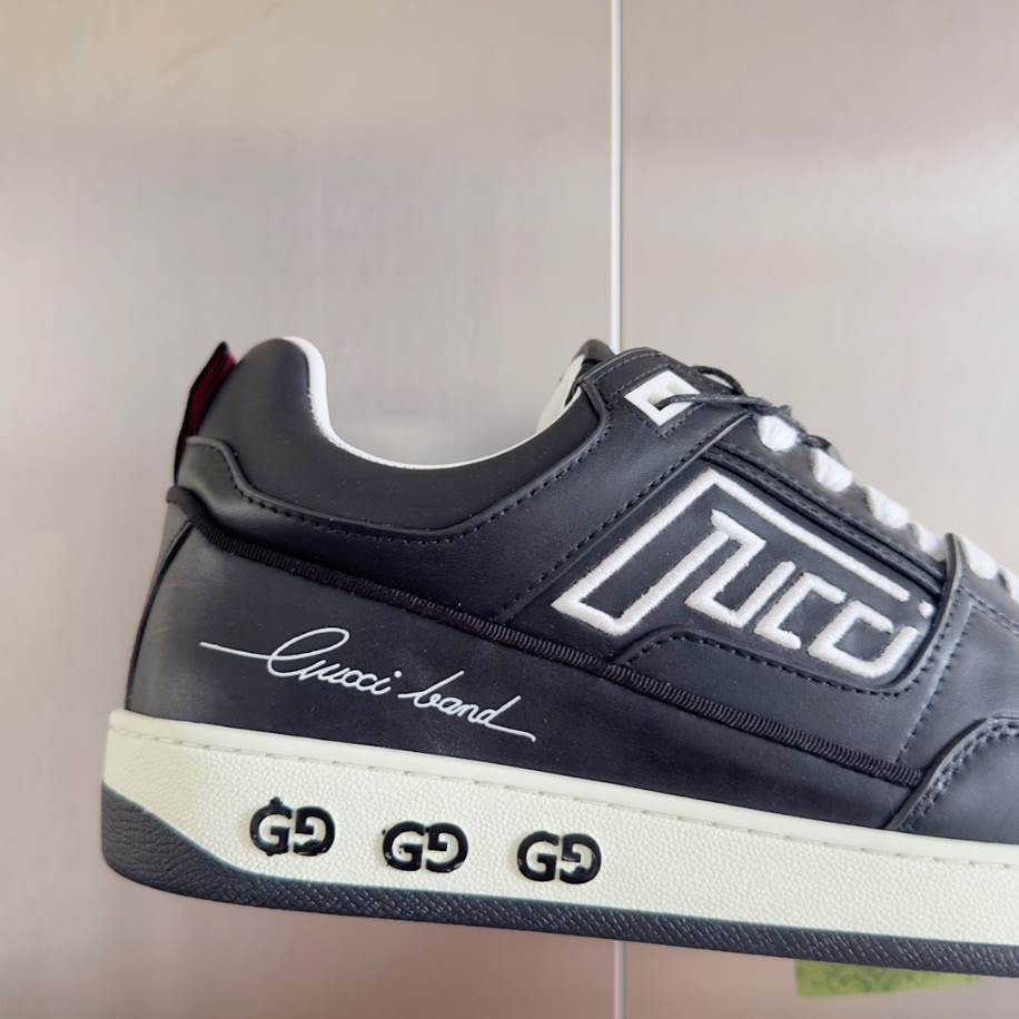 Gucci Basket Black White Sneakers – GCC220