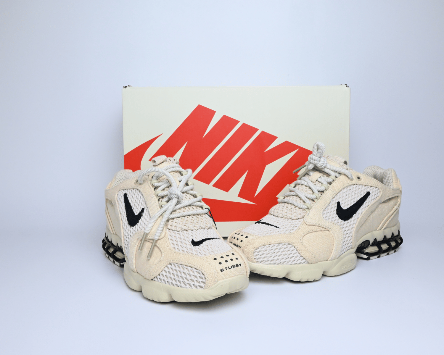 Nike Air Zoom Spiridon Cage 2 Stussy Fossil