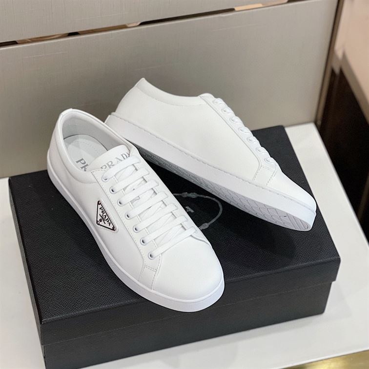 PRADA BRUSHED LEATHER SNEAKERS – PRS014