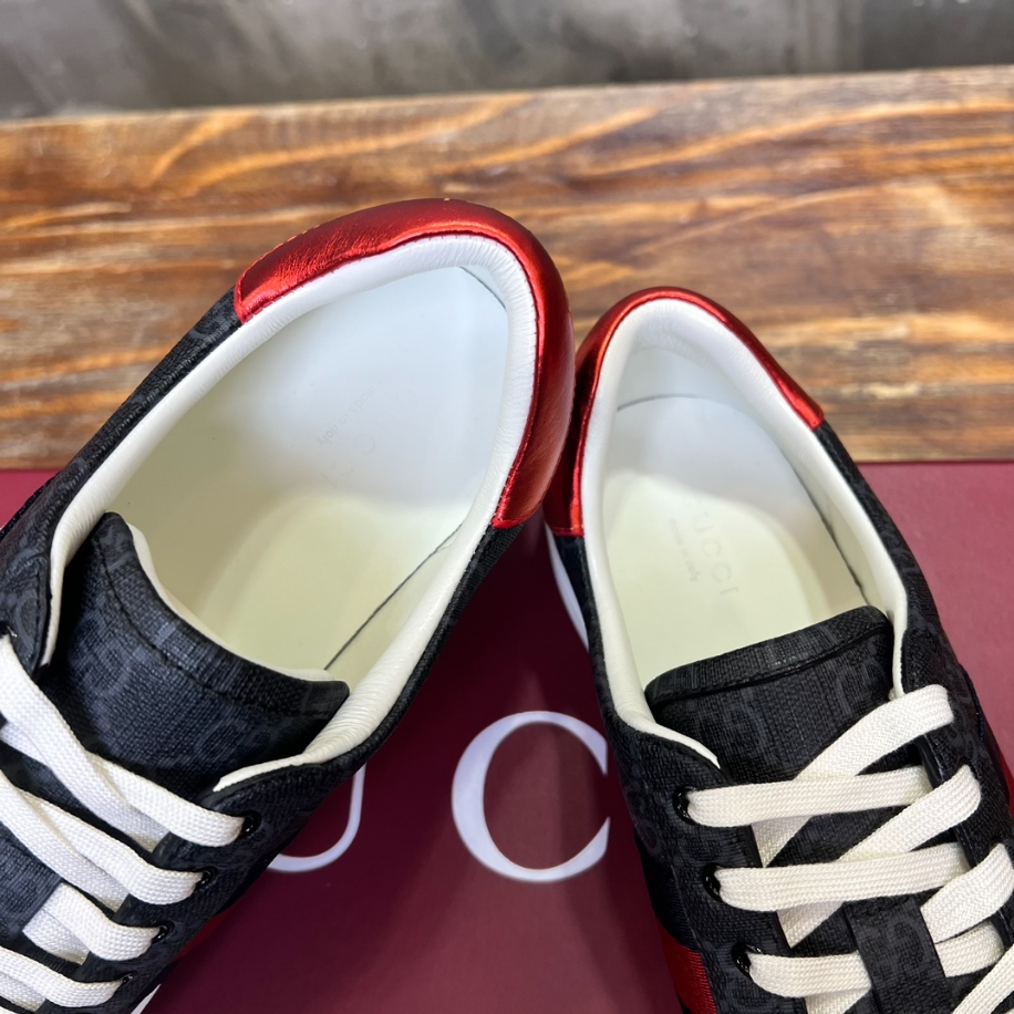 Gucci ACE Metal Tag Red And Blue Web Sneaker – GCC169