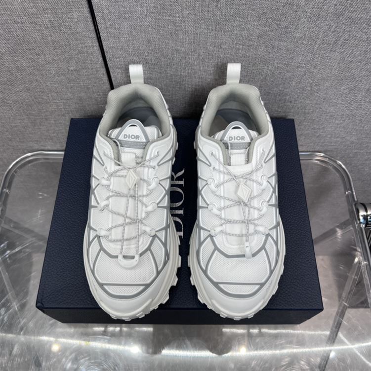 DIOR B31 RUNNER SNEAKER WHITE GREY – DO098