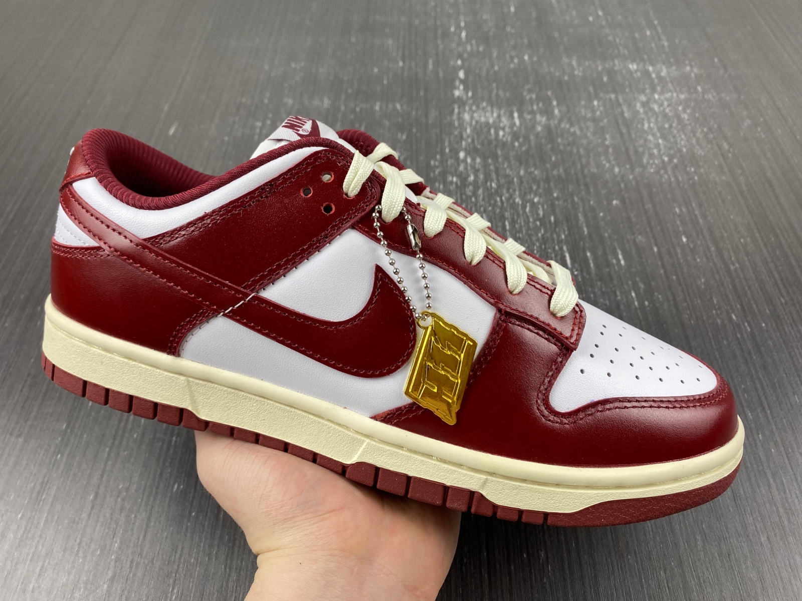 Nike Dunk Low PRM Vintage Team Red
