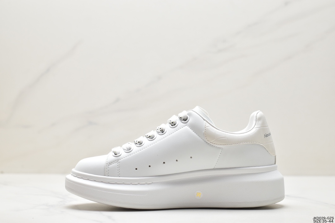 ALEXANDER MCQUEEN OVERSIZED LEATHER SNEAKERS