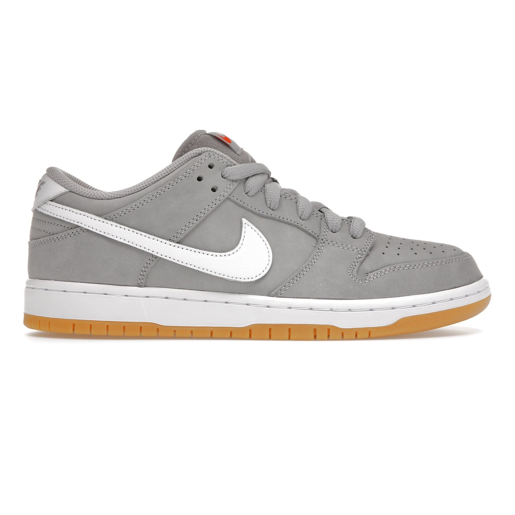 Nike SB Dunk Low Pro ISO Orange Label Wolf Grey Gum