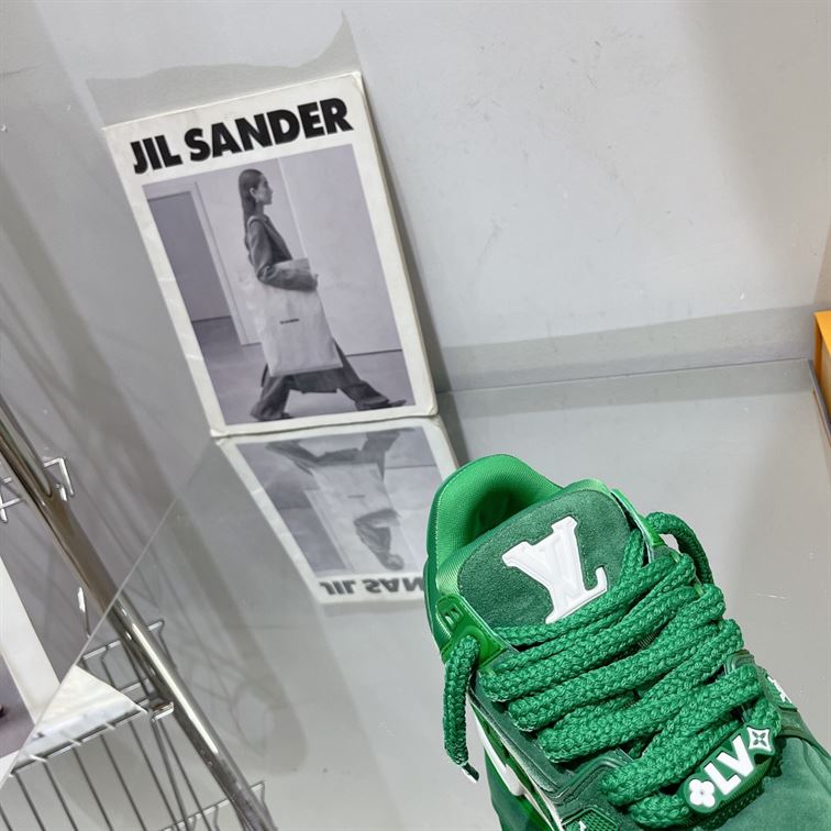 LOUIS VUITTON TRAINER MAXI LOW-TOP SNEAKERS – LVS163