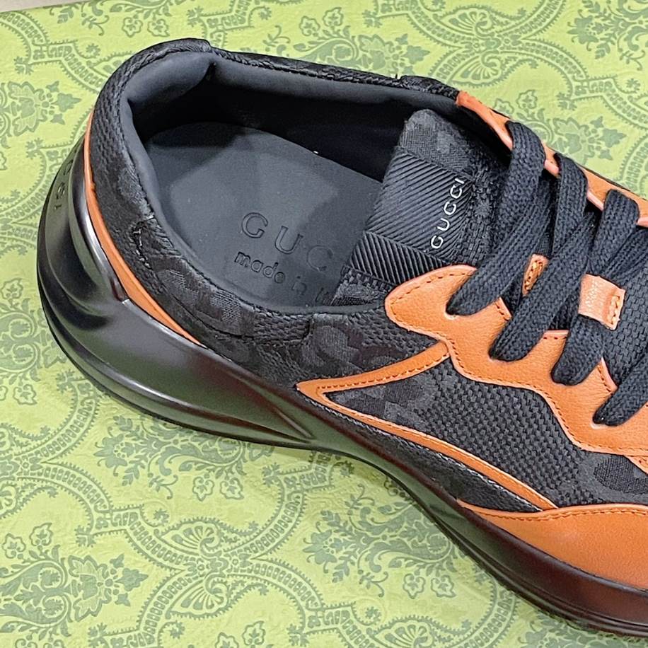 Gucci Rhyton Black Brown Sneakers – GCC193