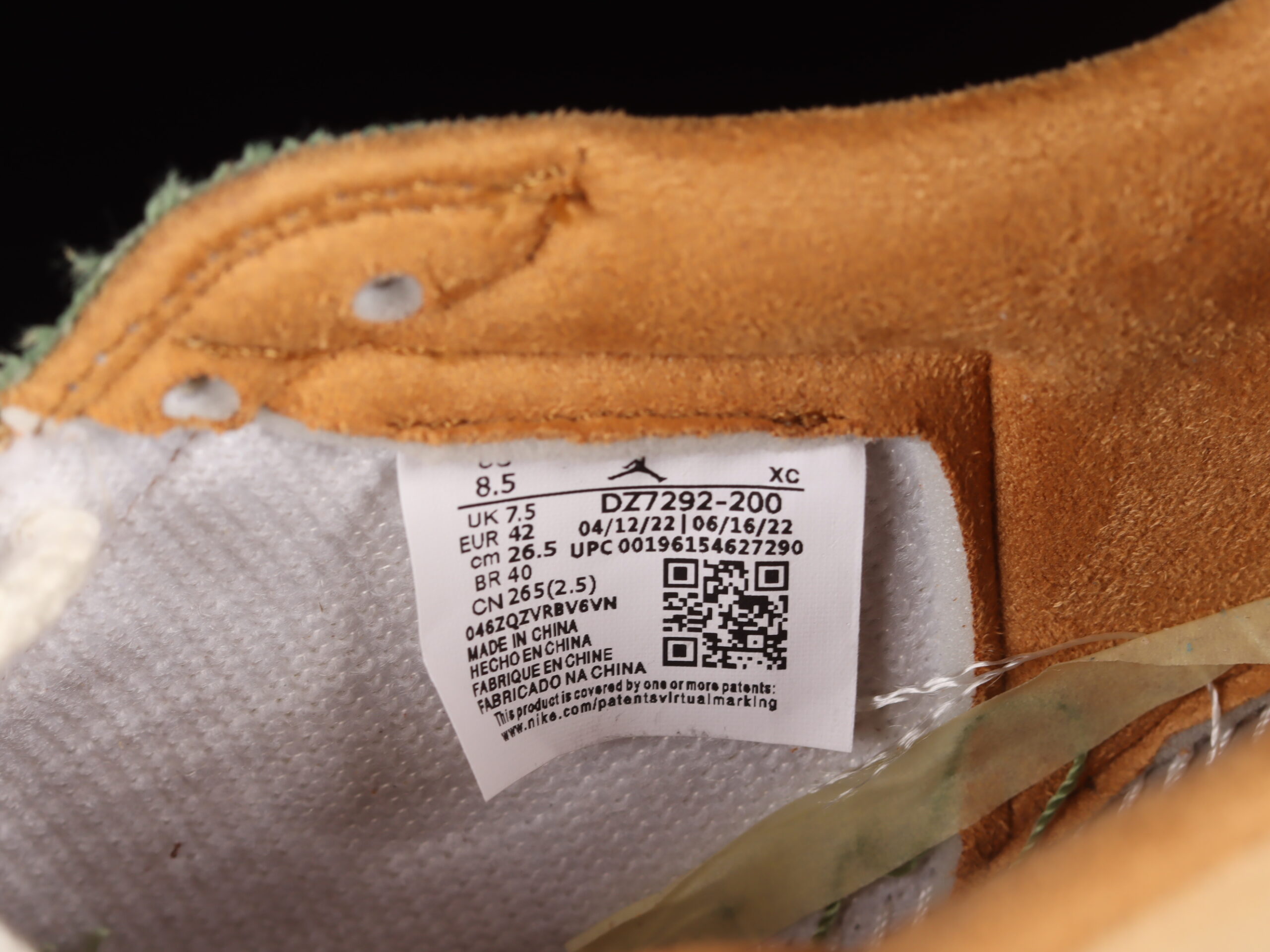 Jordan 1 Retro Low OG Zion Williamson Voodoo