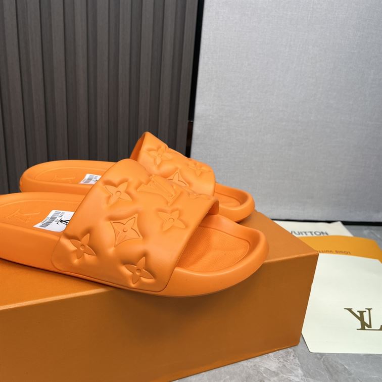 LOUIS VUITTON WATERFRONT MULE ORANGE – LVSD041