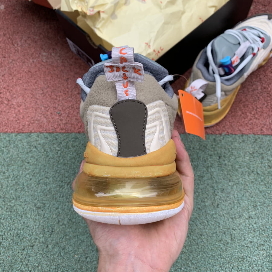 Travis Scott x Nike Air Max 270 React ENG Cactus Trails