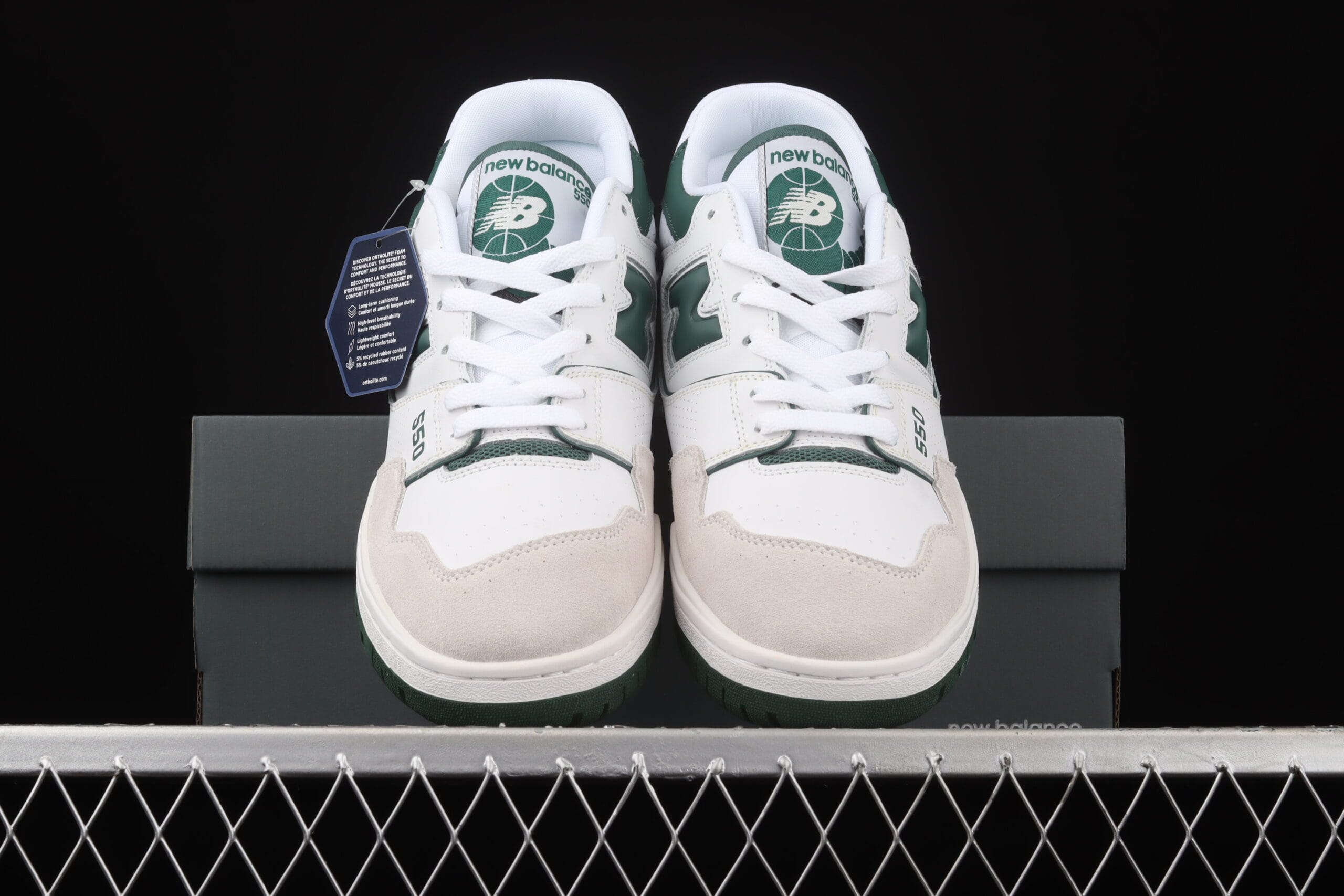New Balance 550, White Green