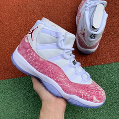 Air Jordan 11 Retro Low Pink Snakeskin