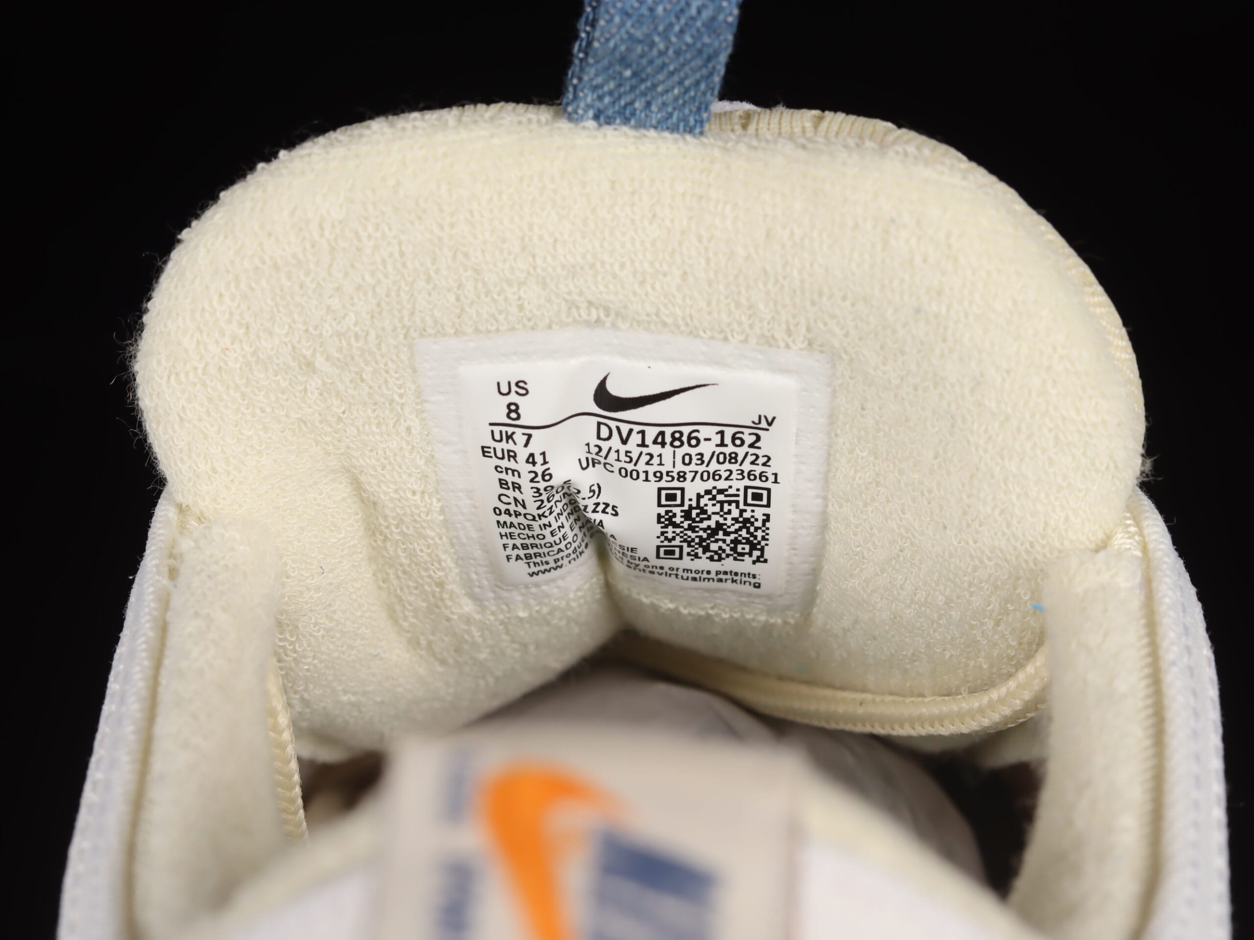 Nike Air Max 97 Coconut Milk Fossil Denim Red