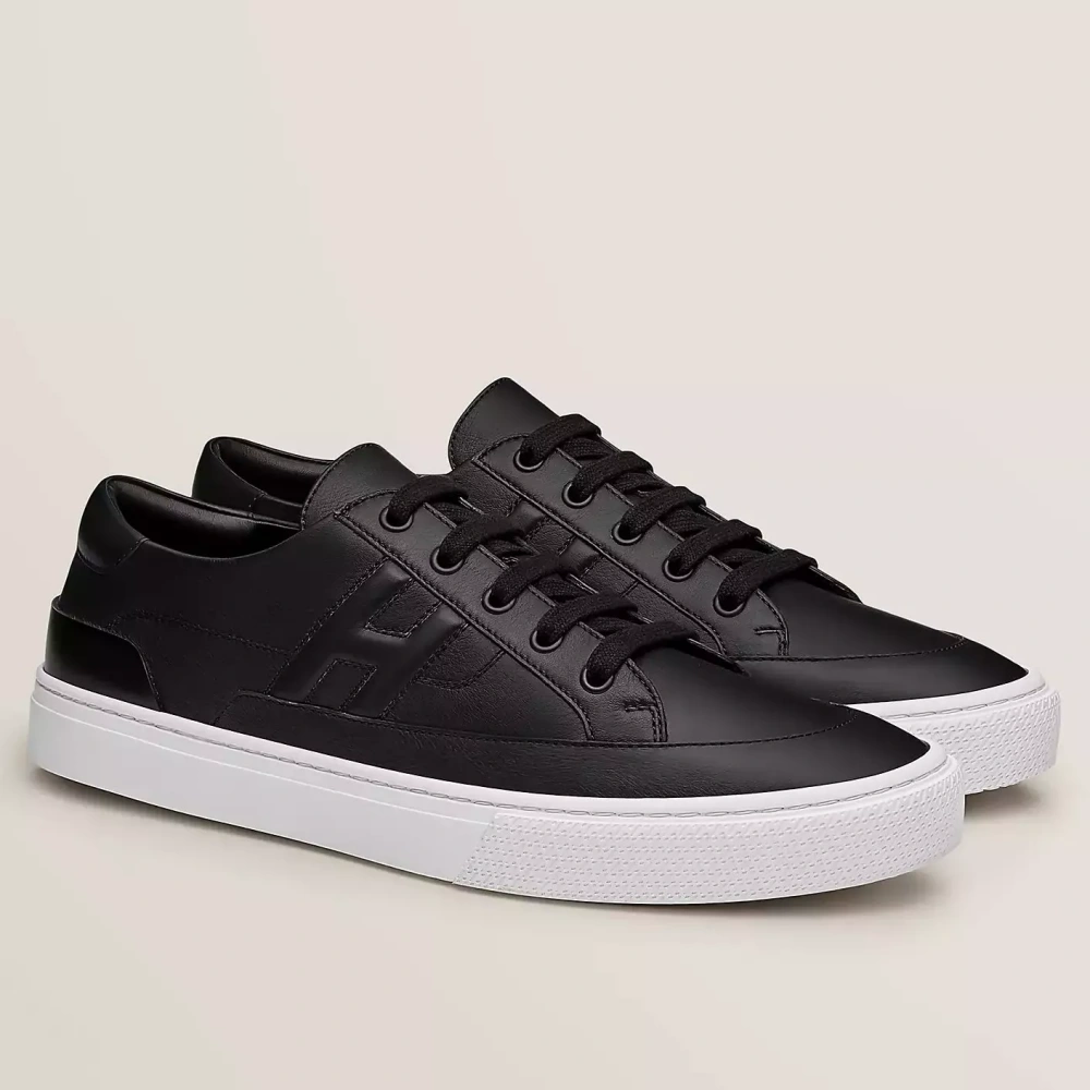 Hermes Women’s Deep Sneakers in Black Leather – HM063