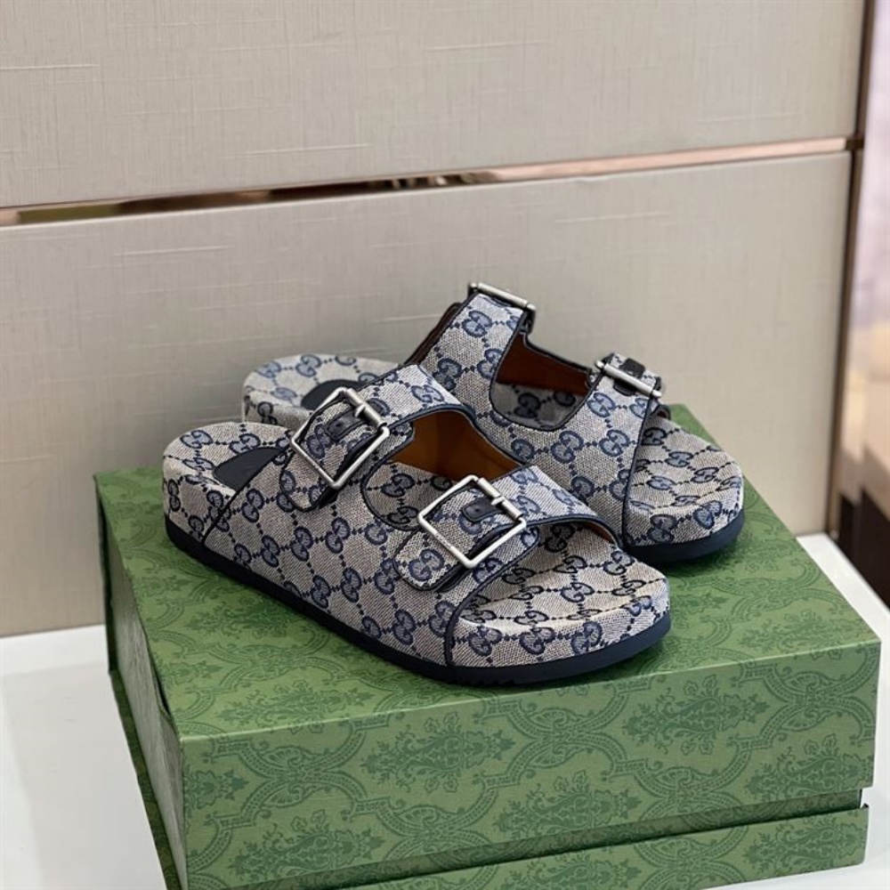 GUCCI MEN’S SLIDE SANDAL WITH STRAPS – GSL029