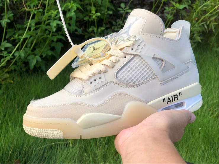Air Jordan 4 Retro Off-White Sail