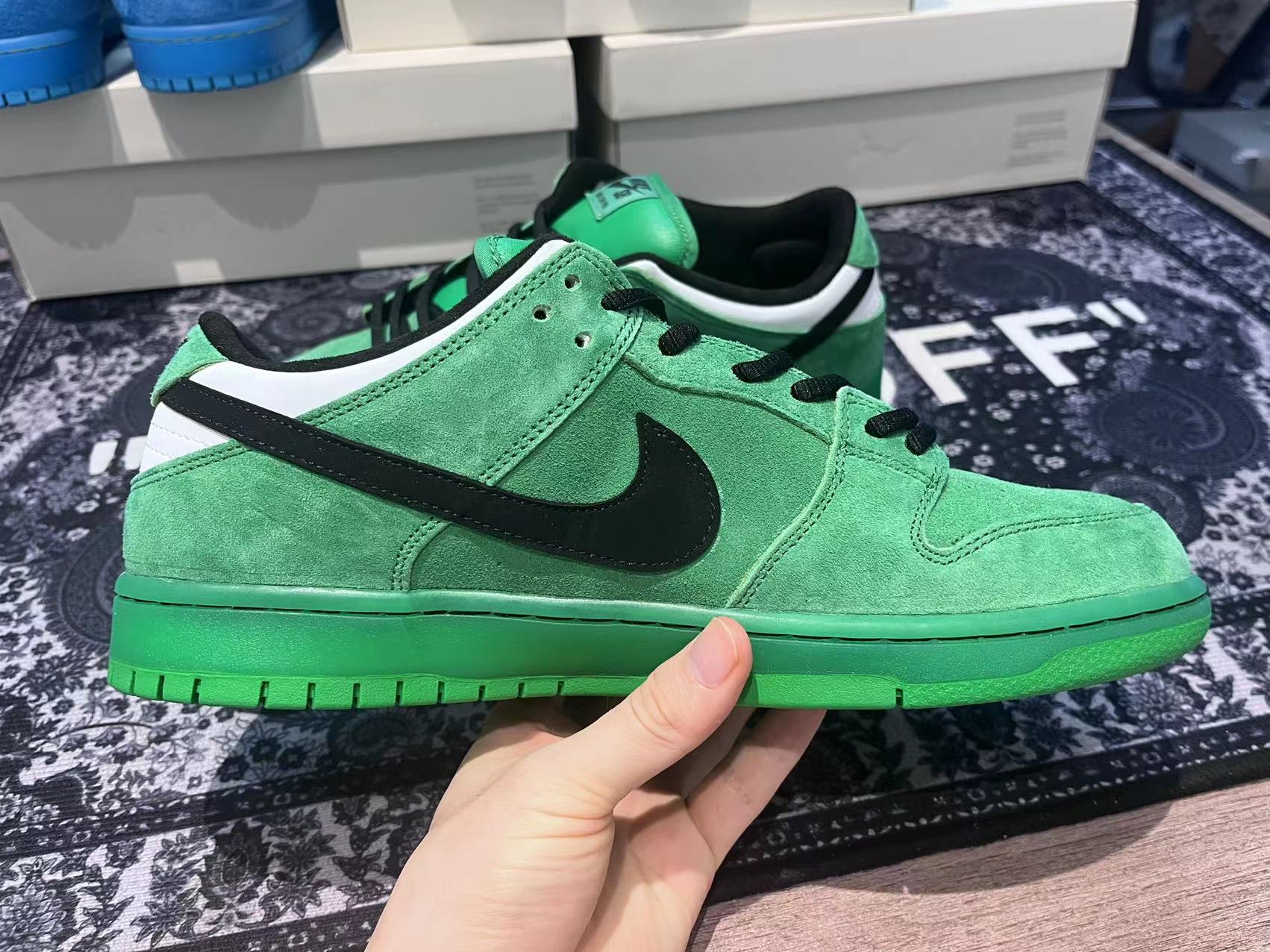 Power Puff Girls Dunks green