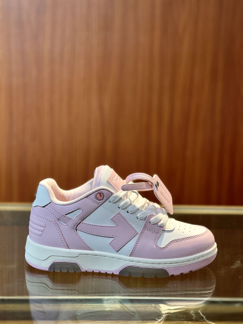 OFF-WHITE OUT OF OFFICE OOO BLACK WHITE PINK – OFW026