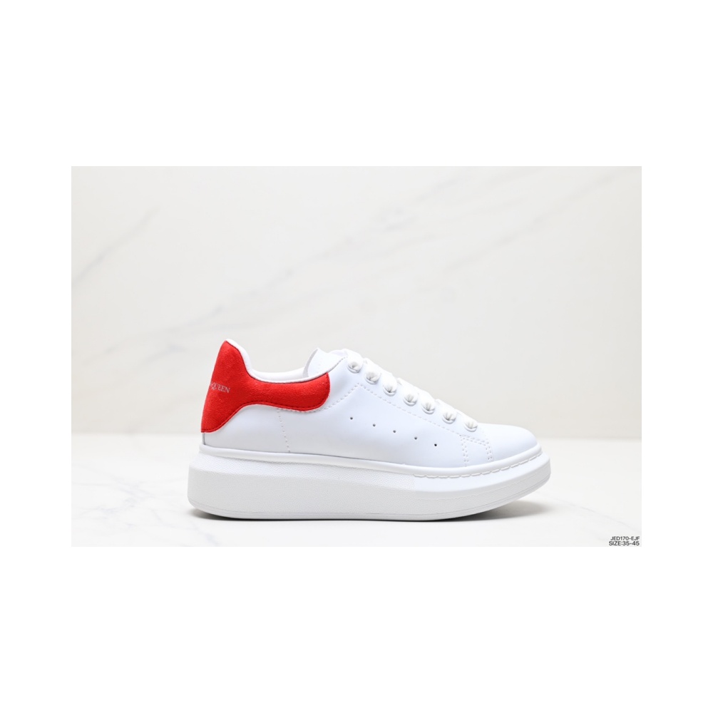 ALEXANDER MCQUEEN OVERSIZED LEATHER SNEAKERS