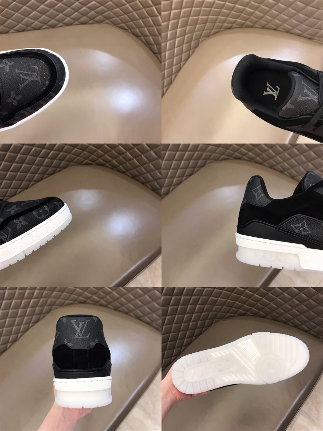 LOUIS VUITTON TRAINER BLACK MONOGRAM – LVS013