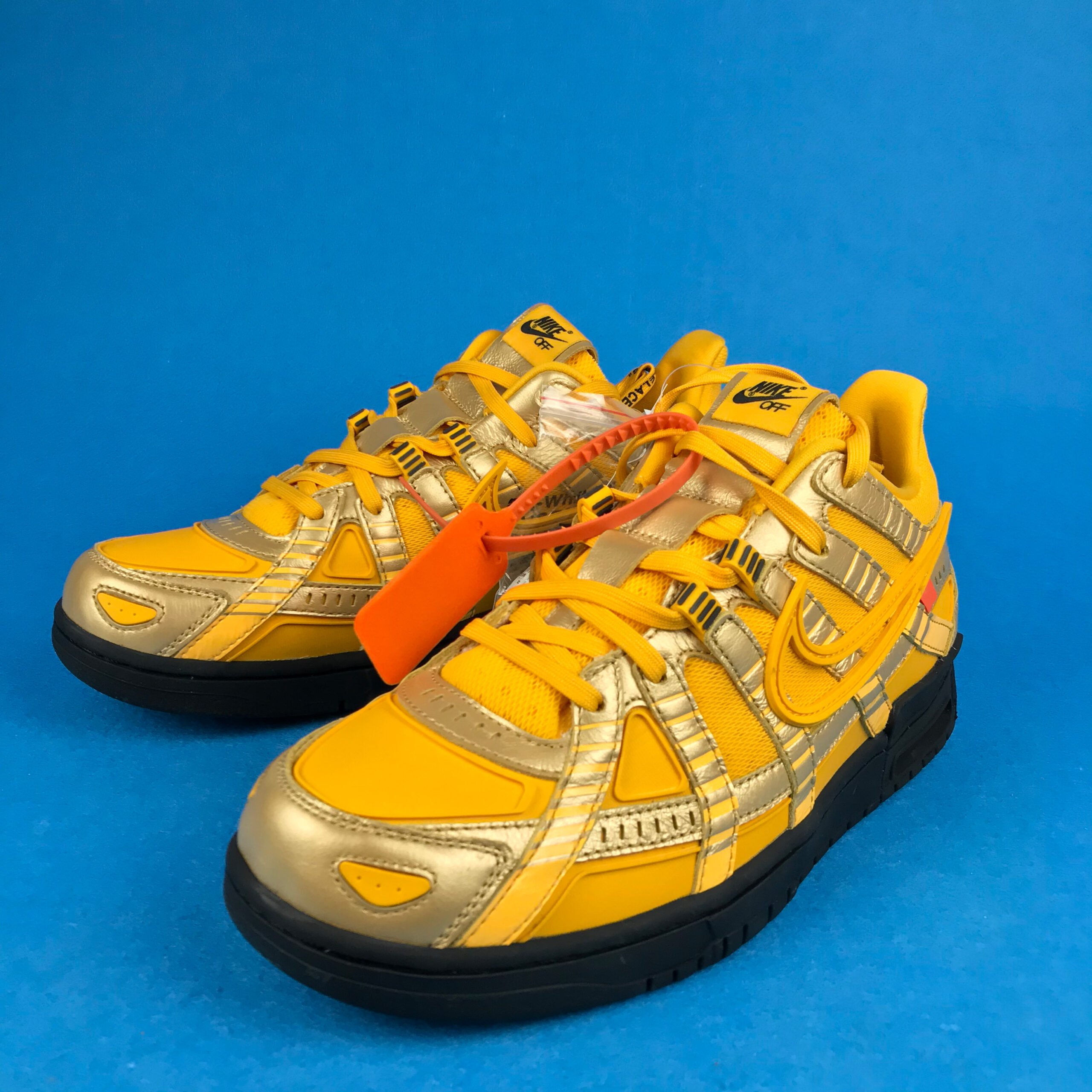 Nike Air Rubber Dunk OFW University Gold